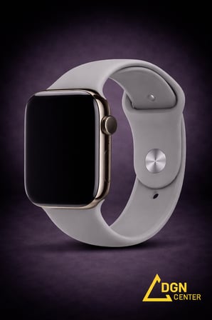 Apple Watch 38 mm (1. , 2. ve 3. Nesil) Uyumlu Premium Silikon Kordon