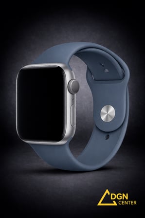 Apple Watch 38 mm (1. , 2. ve 3. Nesil) Uyumlu Premium Silikon Kordon