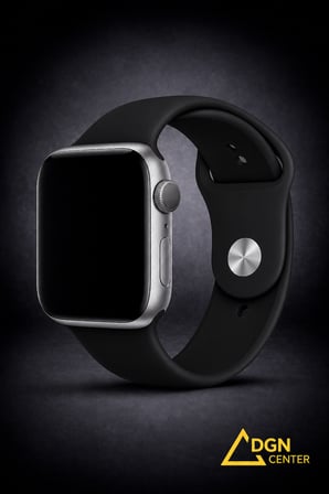 Apple Watch 38 mm (1. , 2. ve 3. Nesil) Uyumlu Premium Silikon Kordon