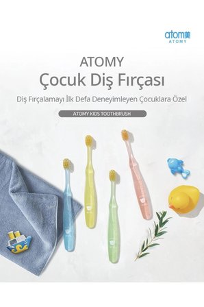 Atomy Yumuşak Çocuk Diş Fırçası (2ADET)