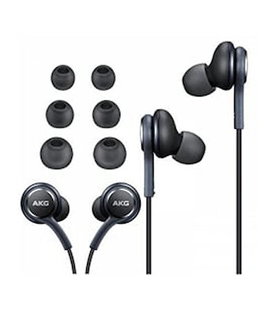 KRAL AKG  Mikrofonlu Type-C Girişli Kulak Içi Siyah Kablolu Kulaklık
