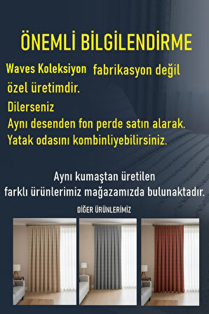 Waves Koleksiyon Bej Yatak Örtüsü Seti - 260x250 cm + 4 Yastık Kılıfı