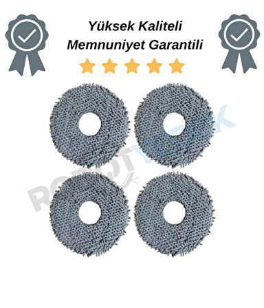 Xiaomi X20 Max X20 Pro (PLUS DEĞİL!) Uyumlu 4 Adet Mikrofiber Mop Bez