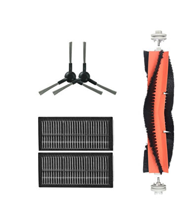 Dreame X30 Ultra Uyumlu Mopsuz Fırça Hepa Filtre Seti-5 Parça