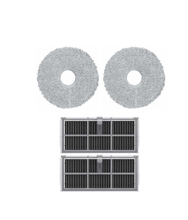 Dreame X30 Ultra Uyumlu Mop ve Hepa Filtre-4 Parça