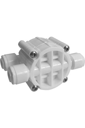 Su Arıtma Cihazı Için Quick Shut Off Valve Dört Yollu Vana