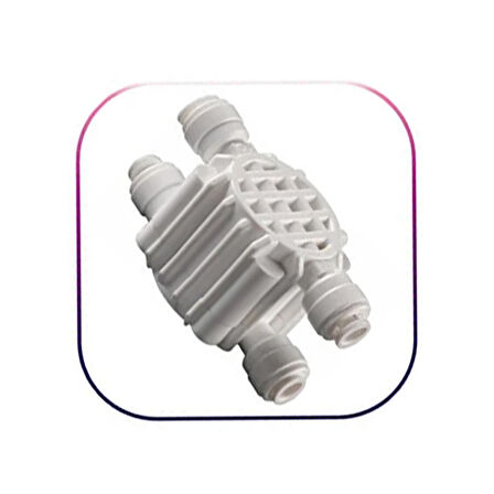 Su Arıtma Cihazı Için Quick Shut Off Valve Dört Yollu Vana