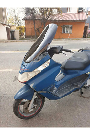 Piaggio X8 200 Siperlik Ön Cam 2004 2006 Model 70cm Siyah Renkli 4mm