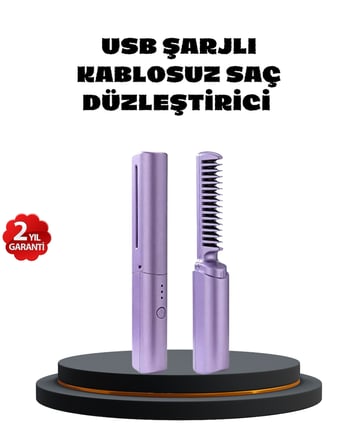 Isı Ayarlı Saç Düzleştirici – Her Saç Tipine Uygun Hassas Sıcaklık Kontrolü -