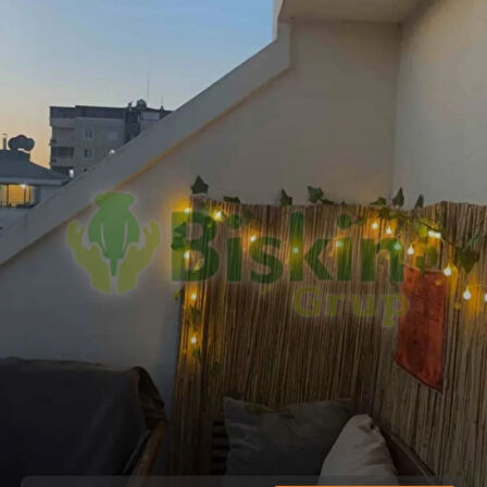 80CM Yükseklik X 300CM Genişlik Bambu Kamış Hasır Çit Dekoratif Bahçe Balkon ve Duvar Çiti .
