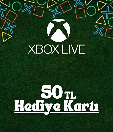 Xbox Live 50 TL Hediye Kartı