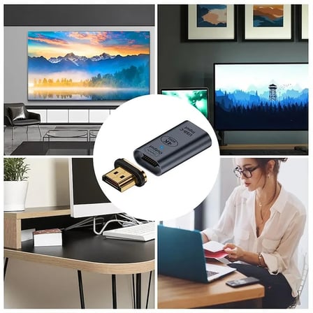 ALLY HDMI To Type-c 4K 60Hz Mıknatıs Başlıklı Çevirici Otg Adaptör-1852