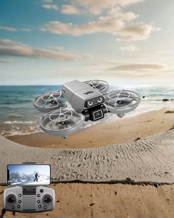Mini Drone Fotoğraf ve Video Çekimli Optical Hover Sistemli