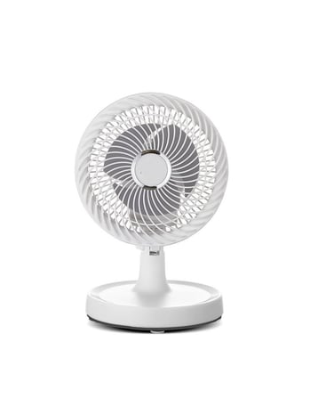 Masaüstü Mini Fan Sessiz Çalışan 2 Hızlı Otomatik Salınımlı Fan