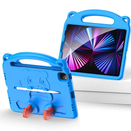 Dux Ducis Panda iPad Pro 11 (2018/2020/2021) iPad Air 4-5 Kılıf Çocuk Shockproof Standlı Taşınabilir-1852