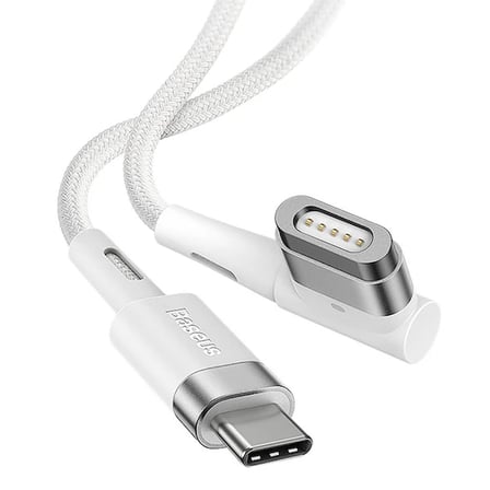 Baseus Zinc Manyetik L Uçlu 60W Macbook Hızlı Şarj Güç Kablosu 2m-1852