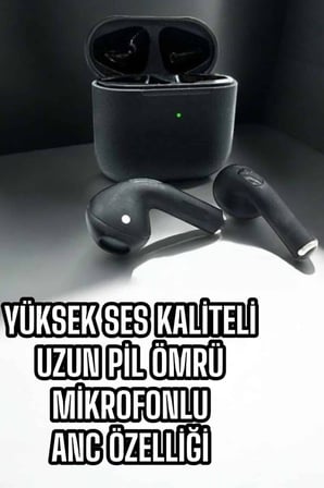 Bluetooth Kulaklık Yeni Nesil Pro Sensörlü Mikrofon Çağrı Cevaplama