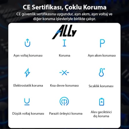 Ally TE-PD14 30W Type-C- USB C Hızlı Şarj Adaptörü-1852