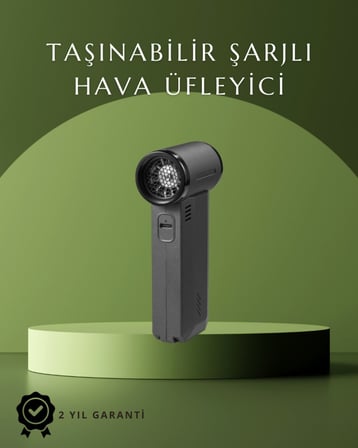 Araç İçi ve Ev İçin Güçlü Hava Üfleyici Toz Temizleme Makinesi