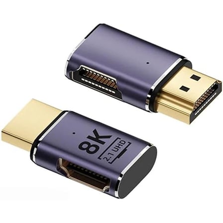 ALLY HDMI To HDMI 8K 2.1UHD Mıknatıs Başlıklı Çevirici Otg Adaptör-1852