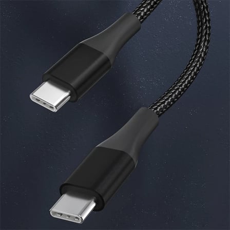 ALLY PD 100W 5A Hızlı Şarj Usb Type-C Kablo 1Metre Kevlar Kablo-1852