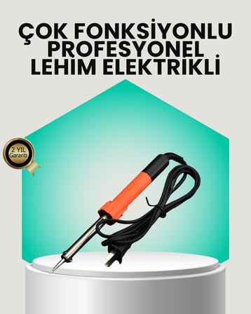 Isıya Dayanıklı Ergonomik Saplı Elektronik Lehimleme Havyası