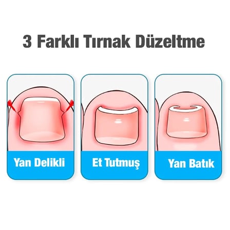 Ezere 24 Parça Profesyonel Tırnak Bakım ve Onarım Manikür Pedikür Seti-1852