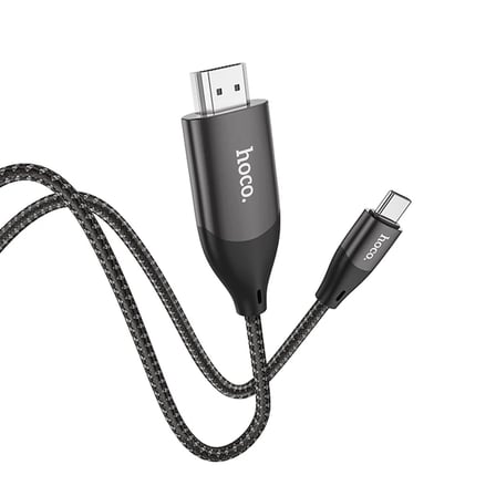 HOCO UA16 Type-C to HDMI 4K 30hz Ses ve Görüntü Aktarma Kablosu-1852