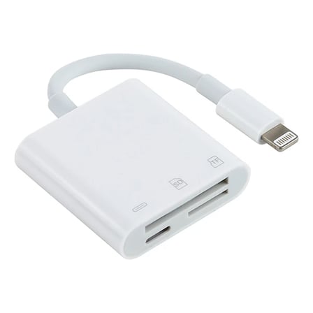 ALLY NK-101Y Pro 3 İn 1 İPhone Lightning to SD-TF Çevirici Adaptör-1852
