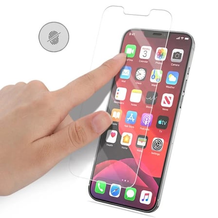 ALLY İPhone 12 Pro Max 6.7 Matte HD Tempered Cam Ekran Koruyucu-1852