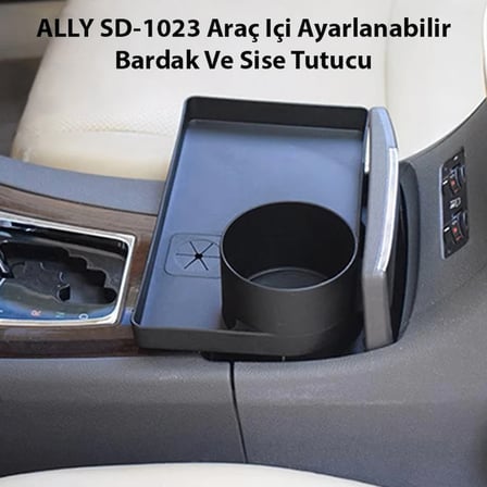 ALLY SD-1023 Araç Içi Ayarlanabilir Bardak Ve Sise Tutucu-1852