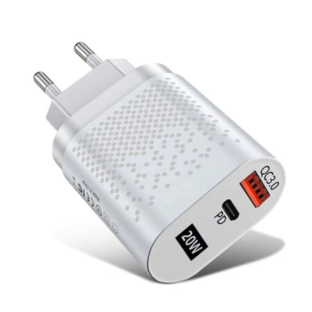 USLİON 20W USB QC3.0 Şarj PD3.0 Hızlı Şarj Aleti Şarj Başlık-1852