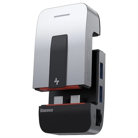 Baseus Armor Age 9in1 Type-C Çok Fonksiyonlu HUB HDMI RJ45 USB 3.0-1852