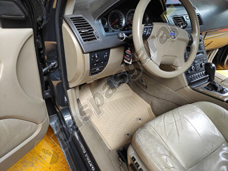 Kaiser Volvo XC90 BEJ 3D Havuzlu Paspas, 2002-2015