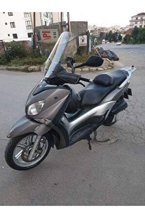 Yamaha Xcity 250 Siperlik Ön Cam 2011 2016 Model 50cm Şeffaf Renkli 4mm ELCİK KORUMALI