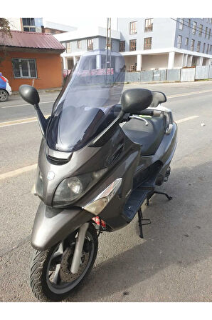 Piaggio X Evo Siperlik Ön Cam 2009 2015 Model 58cm Açıkfüme Renkli 4mm