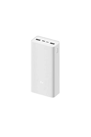 Xiaomi 30000 mAh Hızlı Şarj Powerbank Beyaz 