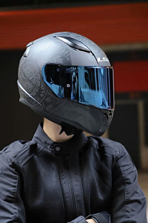 Rapid 2 Takaroa Mat Siyah Kask