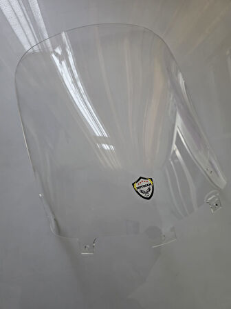MOTOCAM Yamaha Xmax Siperlik Ön Cam 2007-2010 Model 47cm Şeffaf Renkli 4mm ORİJİNAL BOYLU
