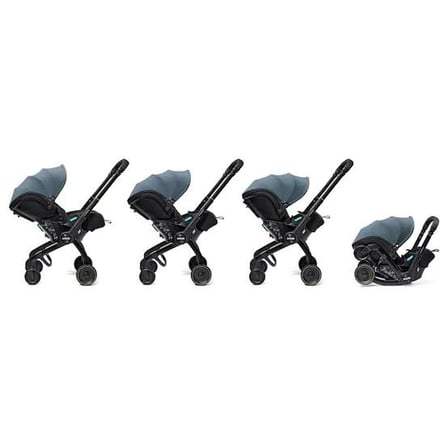 X max Bebek Arabasına Dönüşen Tekerlekli gr 0 I-size 3 Yatış Pozisyonlu & Ana Kucağı  Blue