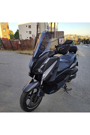 Yamaha Xmax Siperlik Ön Cam 2014 2017 Model 58cm Açıkfüme Renkli 4mm
