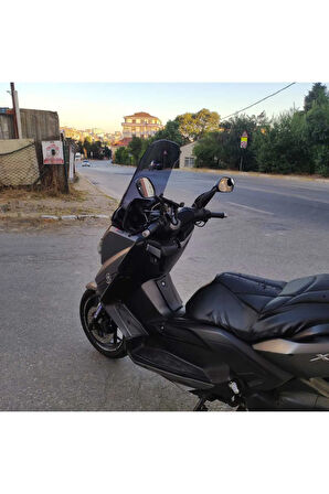 Yamaha Xmax Siperlik Ön Cam 2014 2017 Model 58cm Açıkfüme Renkli 4mm