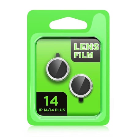 Apple İphone 14 Plus Raze Metal Kamera Lens - Kırmızı