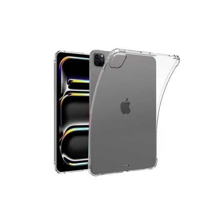 Apple İpad Pro 11 (2024) Kılıf Anti Shock Tablet Silikon - Şeffaf