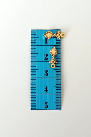 Oya Abiye Bileklik Kolye Pleksi Metalik Plastik Pul Altın Renk 8 gram 100 adet - BNC476
