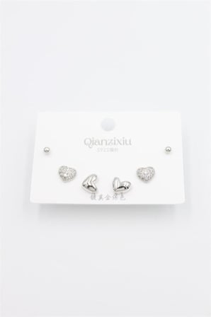 Çoklu Set Küpe - Gümüş