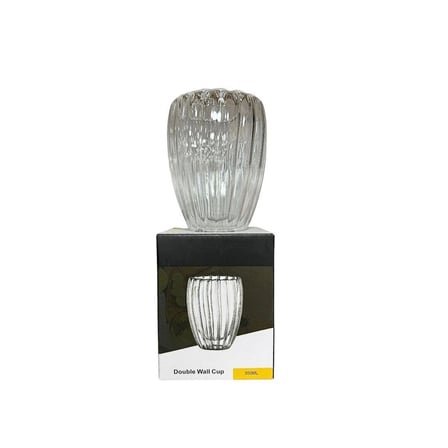 Çizgili Kulpsuz Bardak 350 ml