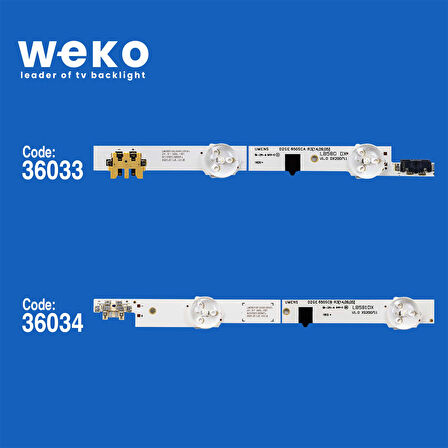 6060 36033X11 36034X11 2013SVS65F L/R 22 ADET LED BAR