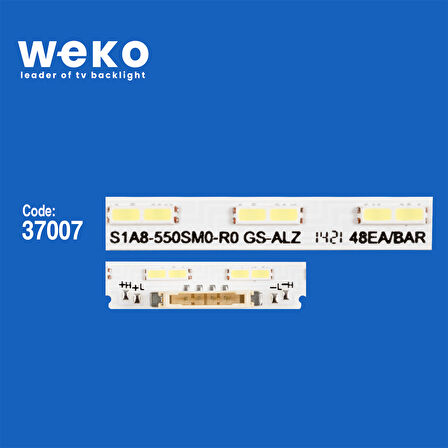 6687 37007X2 S1A8-550SM0-R0 BN96-52595A REV00 2 ADET LED BAR