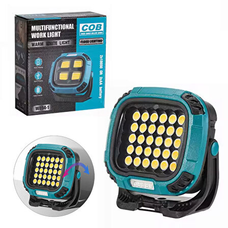 MX-W893 4000K - 7000K - KIRMIZI 30 COB LEDLİ ÇOK FONKSİYONLU ÇALIŞMA LAMBASI
